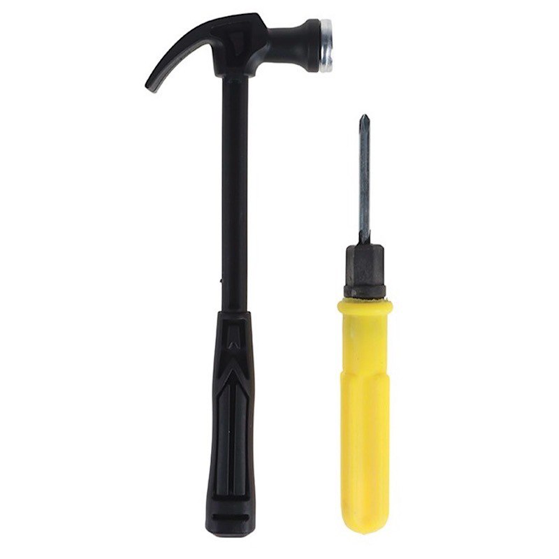 پک ابزار چکش و پیچ گوشتی دوسو و چهارسو