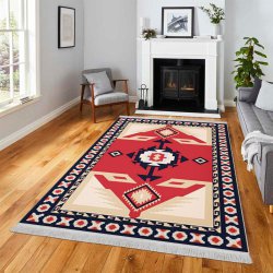 فرش مخمل نادی طرح سنتی کد o165