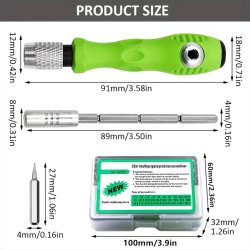 جعبه پیچ گوشتی همه کاره مگنتی مدل 32in1