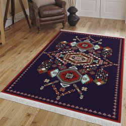 فرش مخمل نادی طرح سنتی کد o170