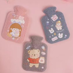 کیسه آبگرم مسافرتی طرح مخملی