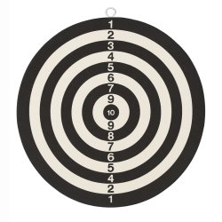 تخته دارت سوزنی دو طرفه 17 سانتی متری