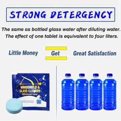 قرص شیشه شور خودرو مدل 1 در 4 لیتر